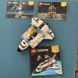 Lego creator 3 in 1 space shuttle kit